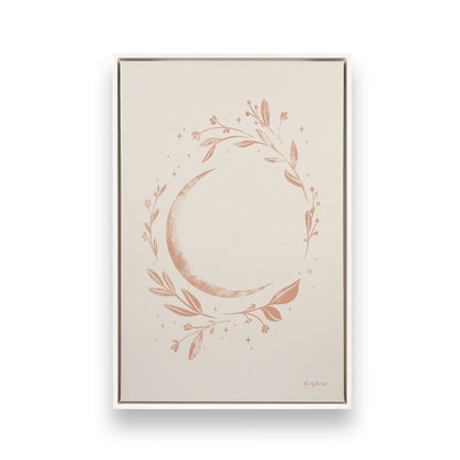 [Color:Opaque White] Picture of art in a White frame