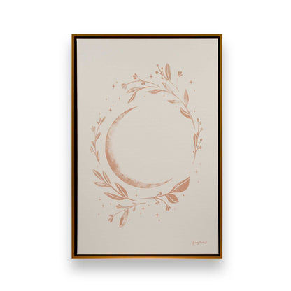 [Color:Polished Gold] Picture of art in a Polished Gold frame