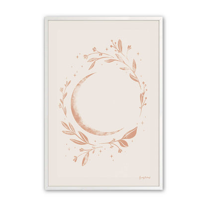 [Color:Opaque White], Picture of art in a Opaque White frame