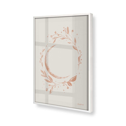 [Color:Opaque White], Picture of art in a Opaque White frame at an angle