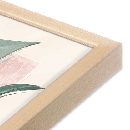 [Color:Raw Maple], Picture of art in a Raw Maple frame of the corner