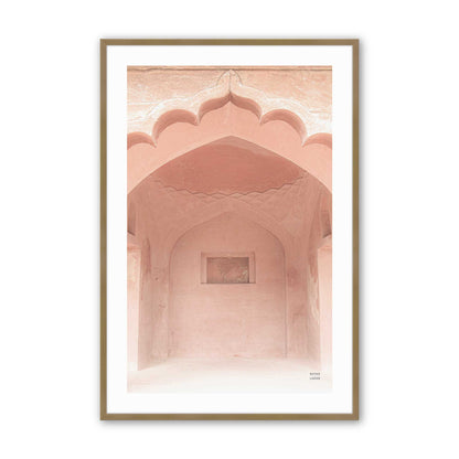 [Color:Brushed Gold], Picture of art in a Brushed Gold frame