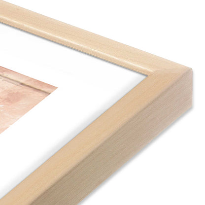 [Color:Raw Maple], Picture of art in a Raw Maple frame of the corner