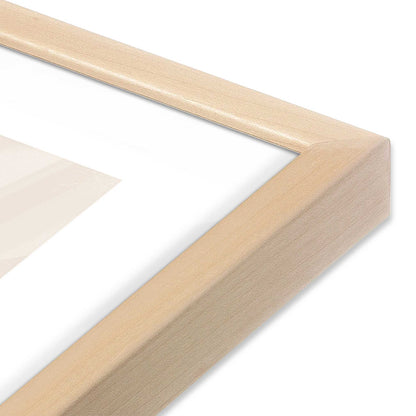 [Color:Raw Maple], Picture of art in a Raw Maple frame of the corner