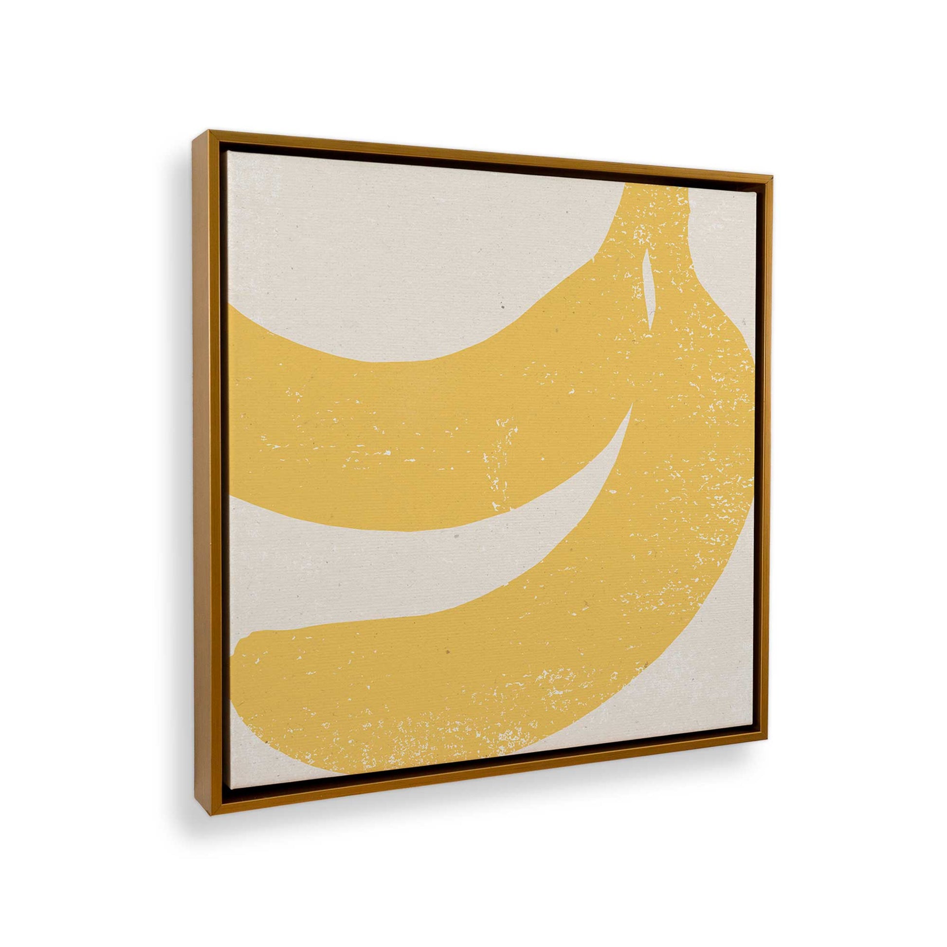 [Color:American Maple] Picture of art in a American Maple frame at an angle