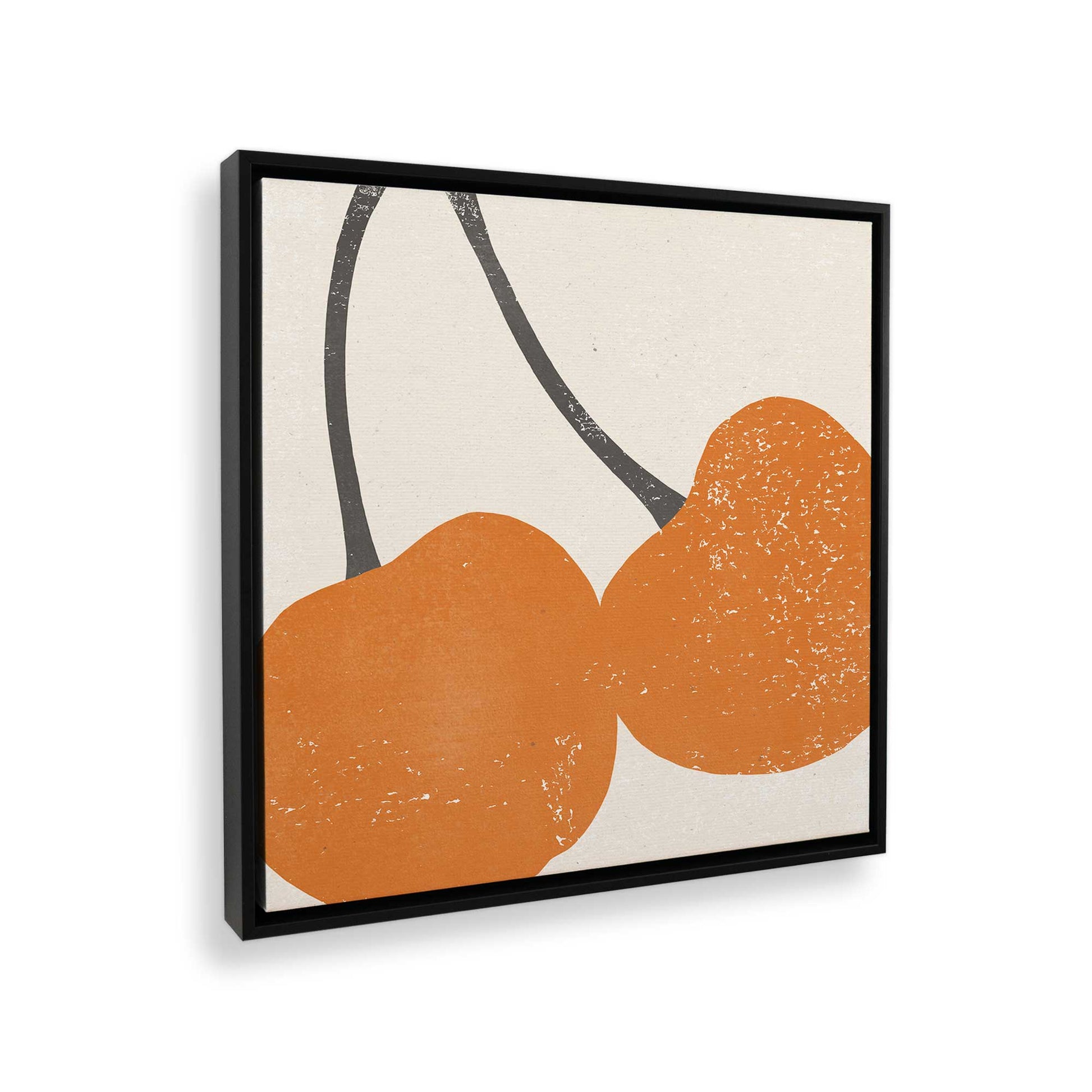 [Color:Polished Gold] Picture of art in a Polished Gold frame at an angle