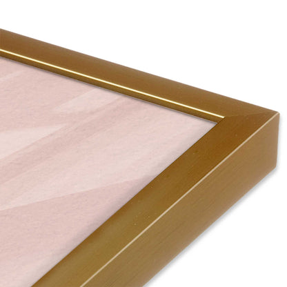 [Color:Polished Gold], Picture of art in a Polished Gold frame of the corner