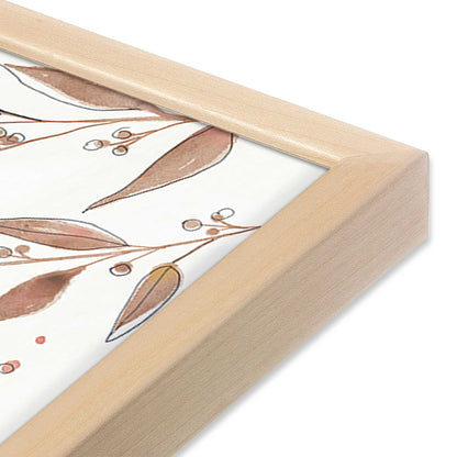 [Color:Raw Maple], Picture of art in a Raw Maple frame of the corner