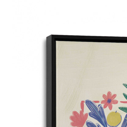 Tropical Floral Delight Duo, Set of 2 Print on Canvas