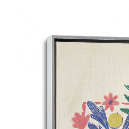 Tropical Floral Delight Duo, Set of 2 Print on Canvas