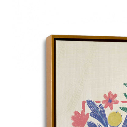 Tropical Floral Delight Duo, Set of 2 Print on Canvas