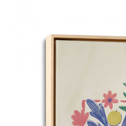 Tropical Floral Delight Duo, Set of 2 Print on Canvas