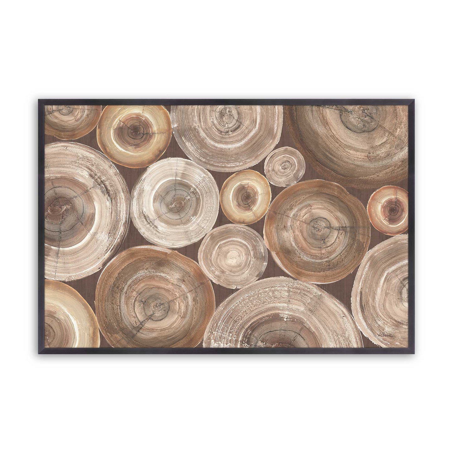 [Color:Weathered Zinc], Picture of art in a Weathered Zinc frame