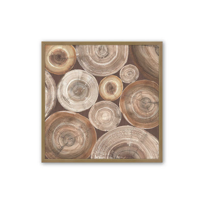 [Color:Brushed Gold], Picture of art in a Brushed Gold frame