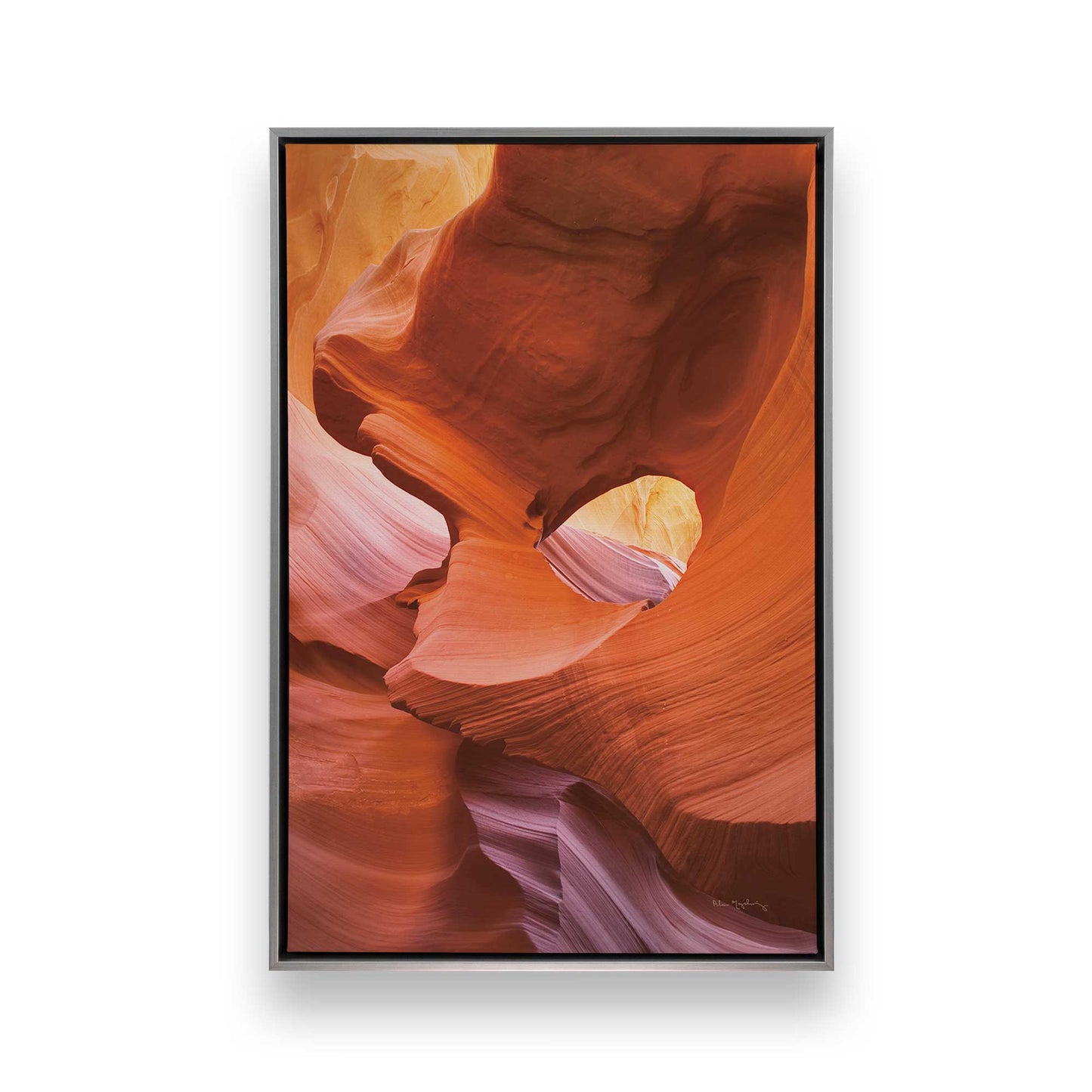 [Color:Polished Chrome], Picture of art in a Polished Chrome frame