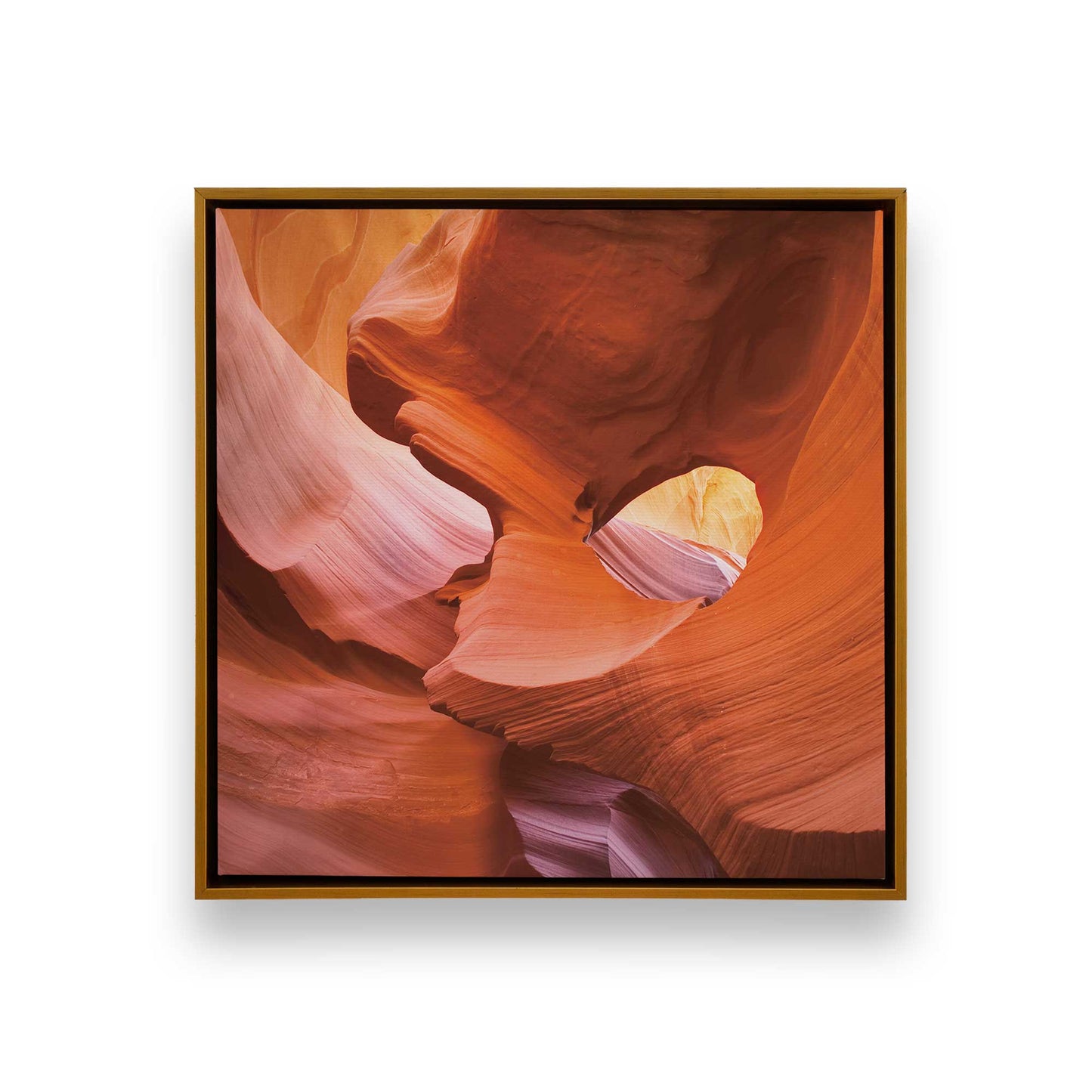 [Color:Polished Gold], Picture of art in a Polished Gold frame