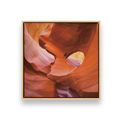 [Color:American Maple], Picture of art in a American Maple frame