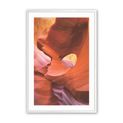 [Color:Opaque White], Picture of art in a Opaque White frame