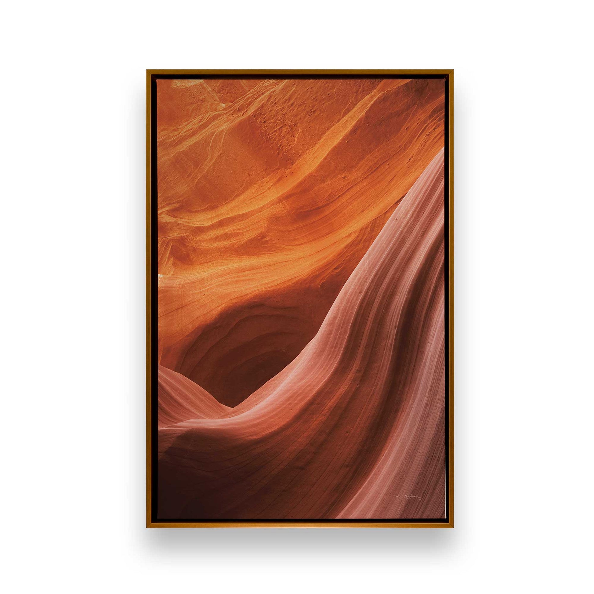 [Color:Polished Gold], Picture of art in a Polished Gold frame