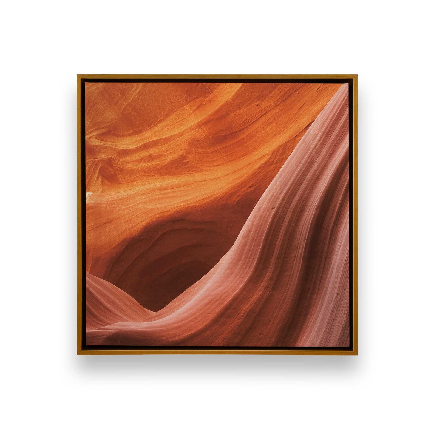 [Color:Polished Gold], Picture of art in a Polished Gold frame