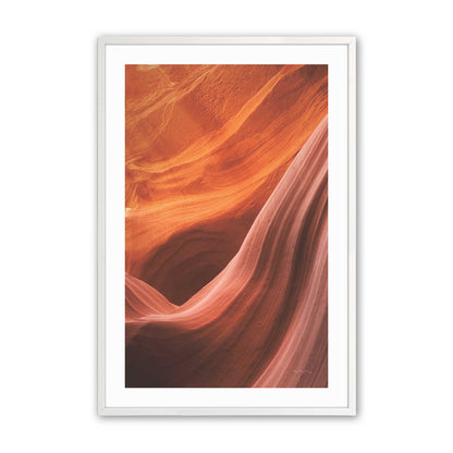 [Color:Opaque White], Picture of art in a Opaque White frame