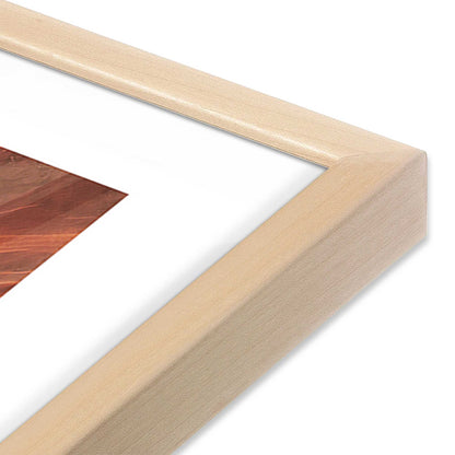 [Color:Raw Maple], Picture of art in a Raw Maple frame at an angle