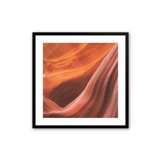 [Color:Satin Black], Picture of art in a Satin Black frame