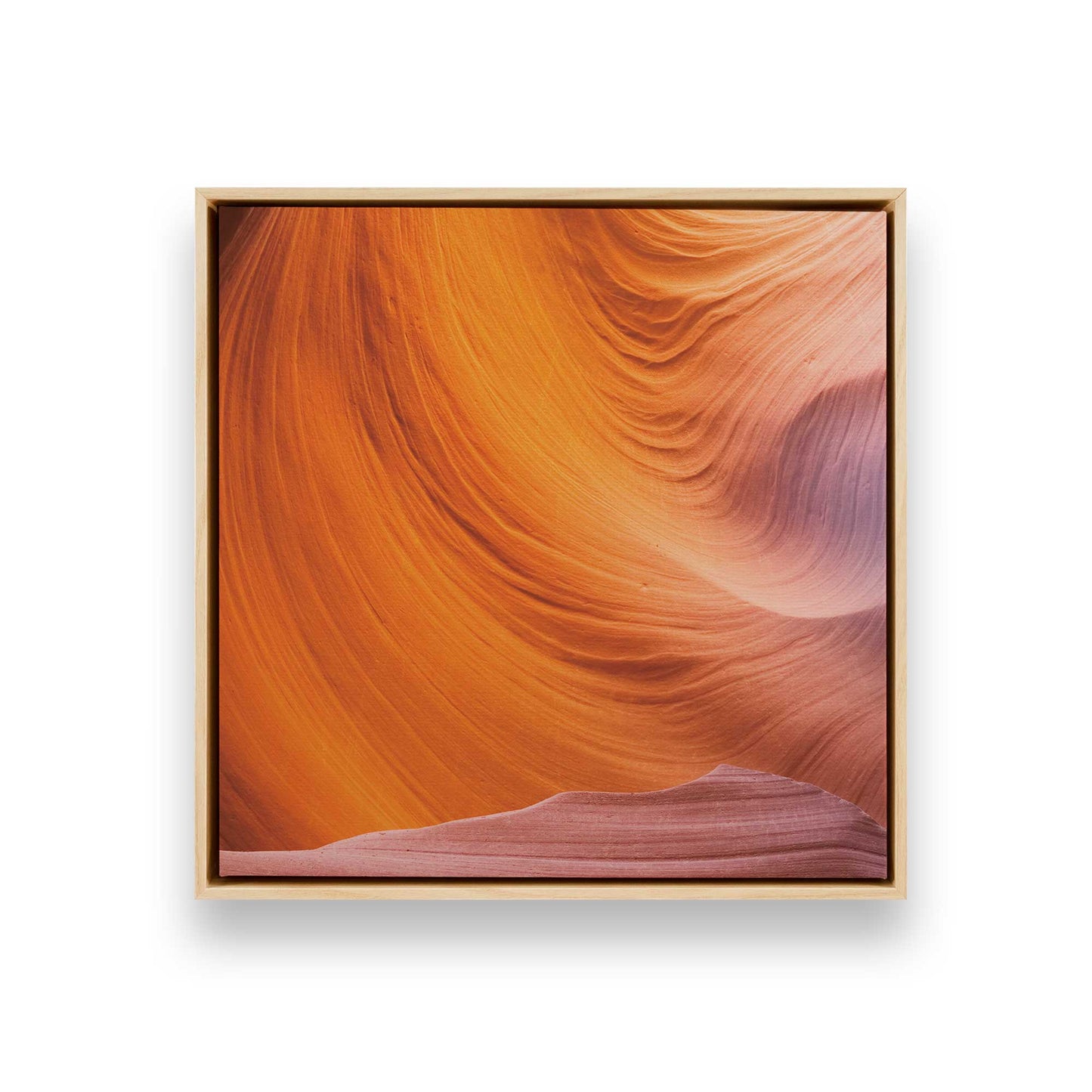 [Color:American Maple], Picture of art in a American Maple frame