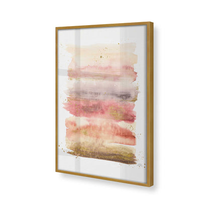 [Color:Polished Gold], Picture of art in a Polished Gold frame of the corner