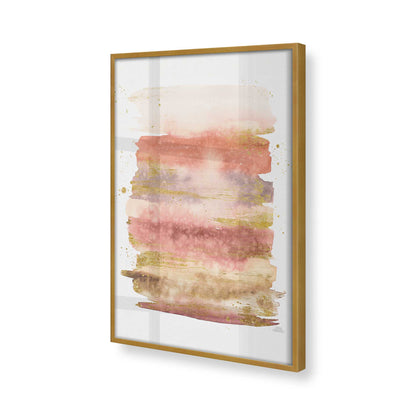 [Color:Polished Gold], Picture of art in a Polished Gold frame of the corner