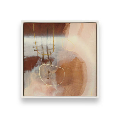 [Color:Opaque White], Picture of art in a White frame