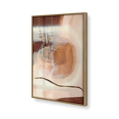 [Color:Brushed Gold], Picture of art in a Brushed Gold frame of the corner