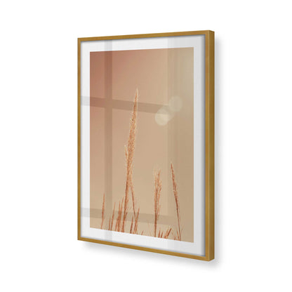 [Color:Polished Gold], Picture of art in a Polished Gold frame of the corner