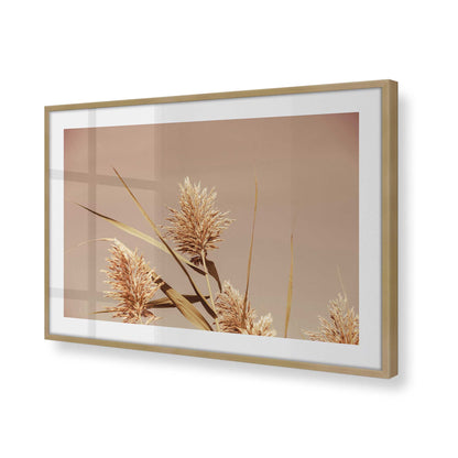 [Color:Brushed Gold], Picture of art in a Brushed Gold frame of the corner