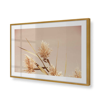 [Color:Polished Gold], Picture of art in a Polished Gold frame of the corner