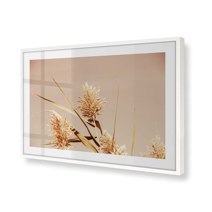 [Color:Opaque White], Picture of art in a Opaque White frame of the corner