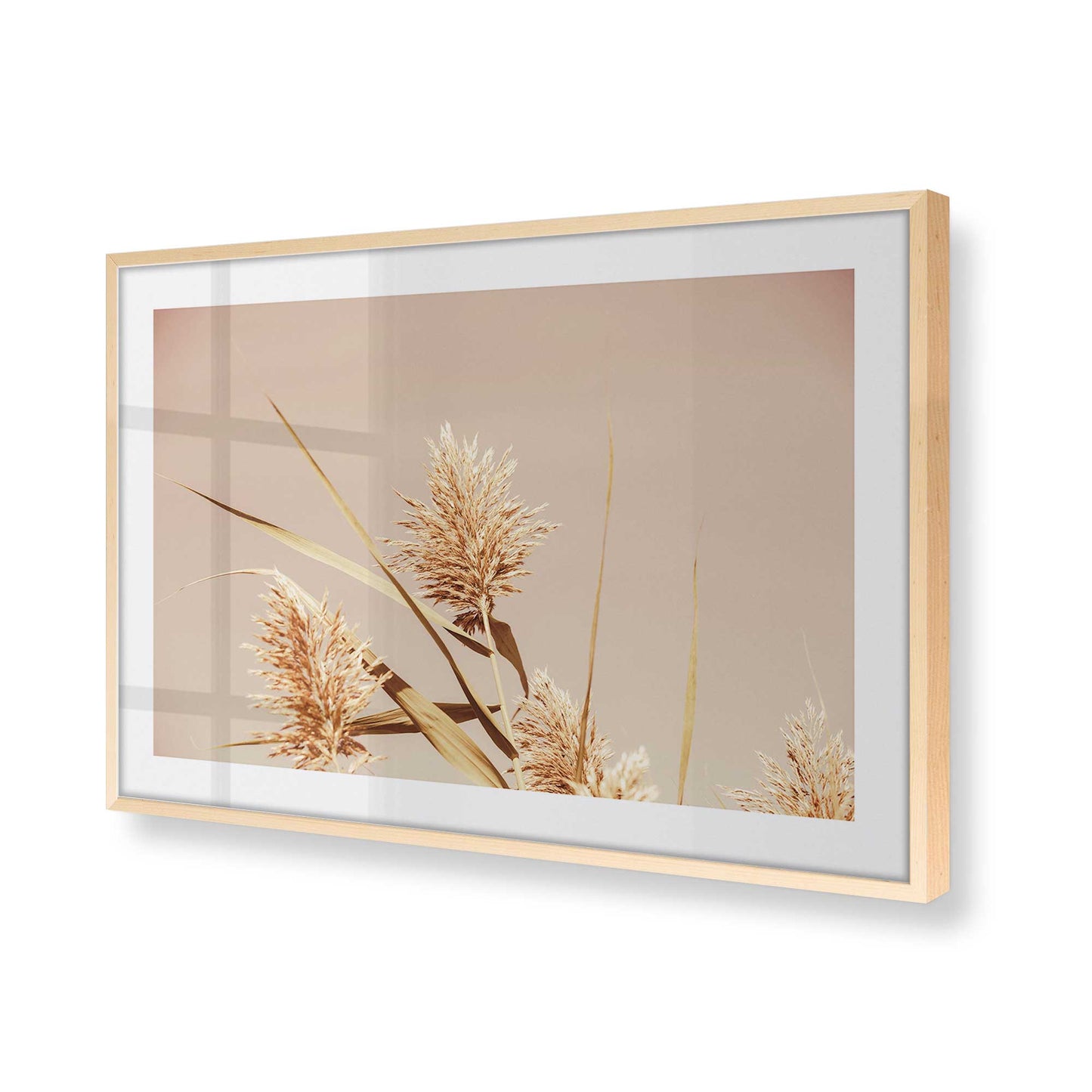 [Color:Raw Maple], Picture of art in a Raw Maple frame of the corner