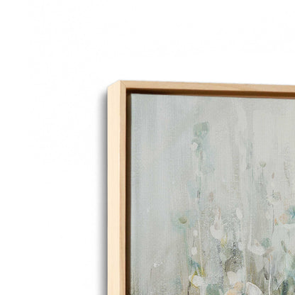 [Color:American Maple], Picture of art in a American Maple frame at an angle