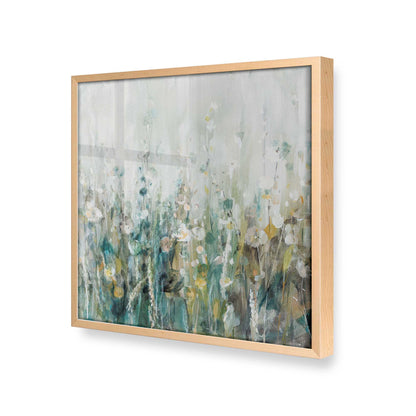 [Color:Raw Maple], Picture of art in a Raw Maple frame at an angle