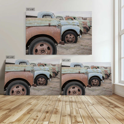 [Color:Stretched Canvas], Image showing the size comparisons