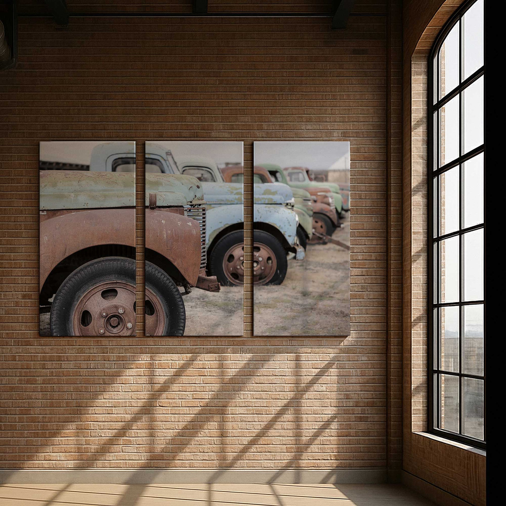 [Color:Stretched Canvas], Picture of art in a room