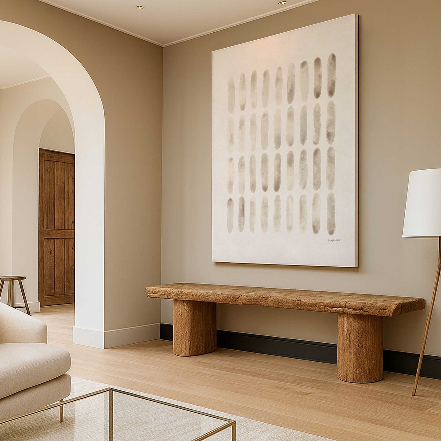 [LIFESTYLE], art hanging in a room