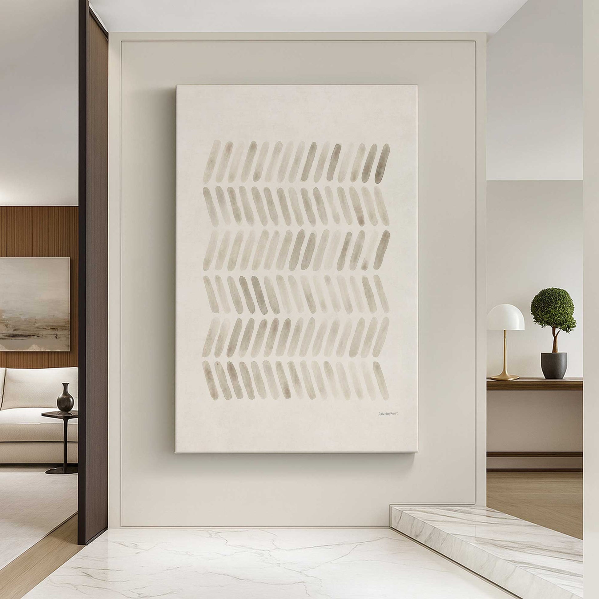 [LIFESTYLE], art hanging in a room