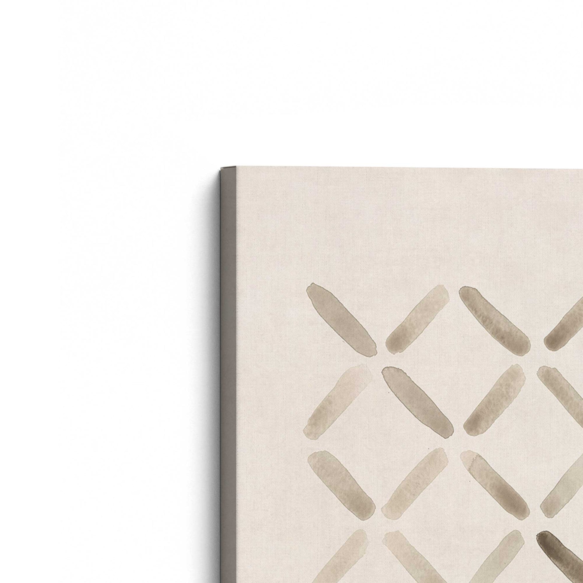 [Color:Stretched Canvas], Picture of the corner of the art