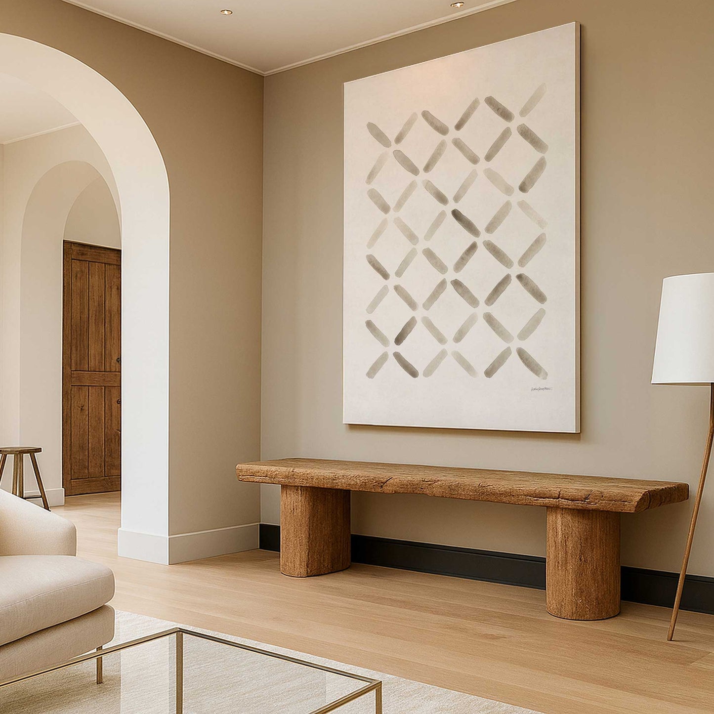 [LIFESTYLE], art hanging in a room