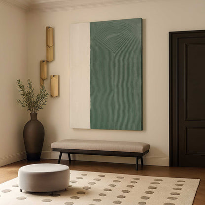 [Color:Stretched Canvas], Picture of art in a room