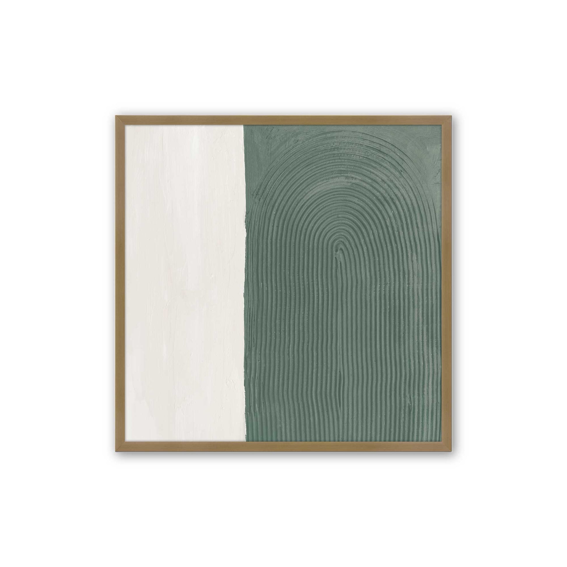 [Color:Brushed Gold], Picture of art in a Brushed Gold frame