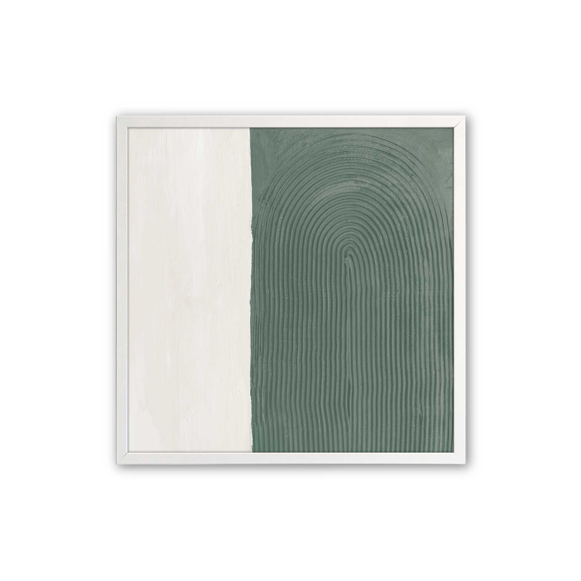 [Color:Opaque White], Picture of art in a Opaque White frame