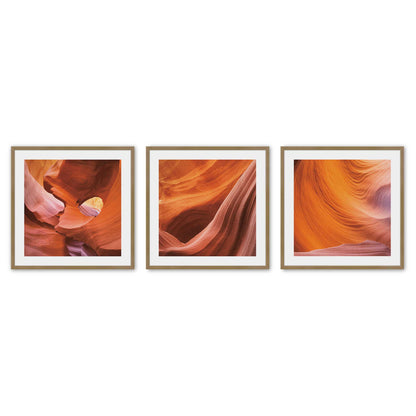 [Color:Brushed Gold], Picture of art in a Brushed Gold frame