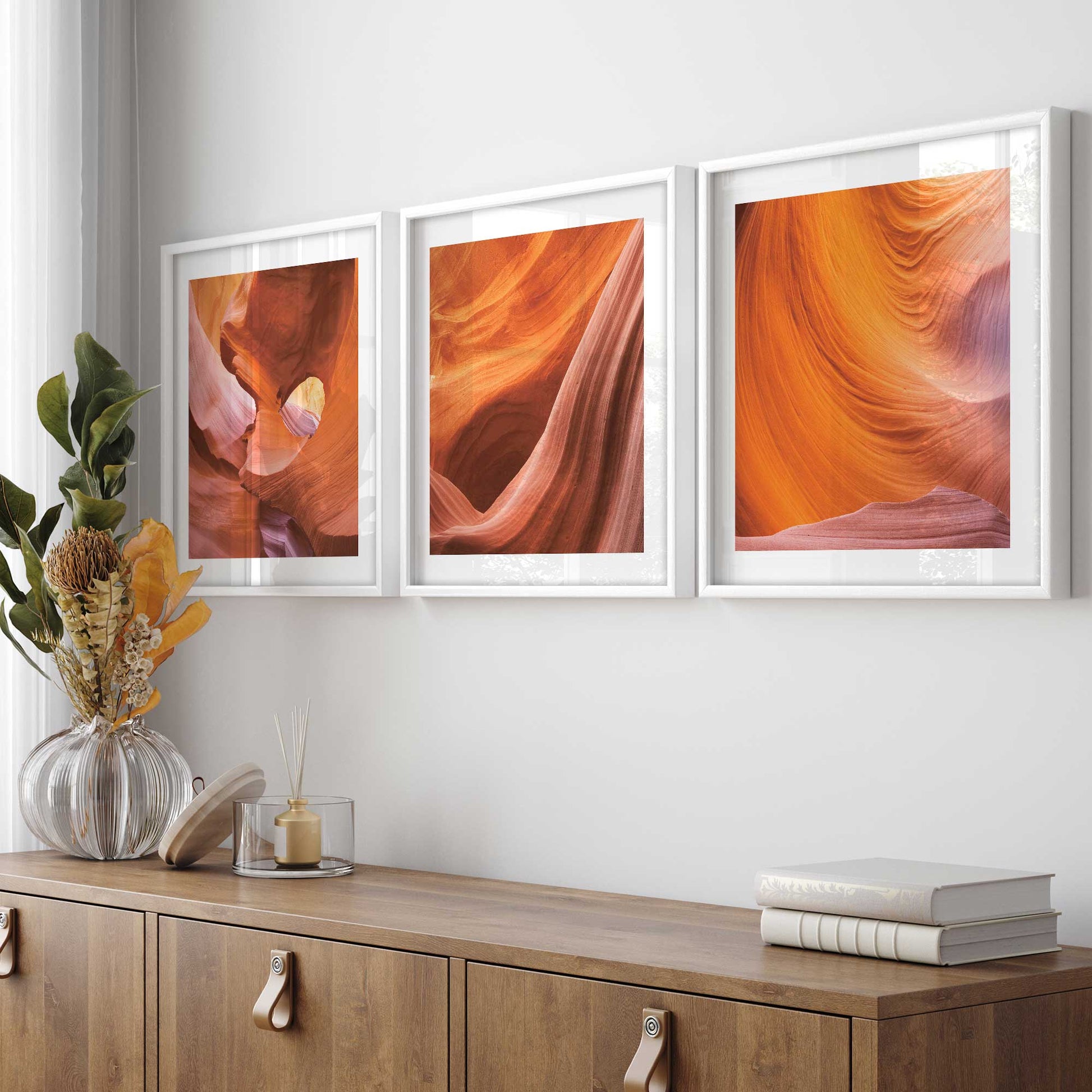 [Color:Opaque White], Picture of art in a Opaque White frame